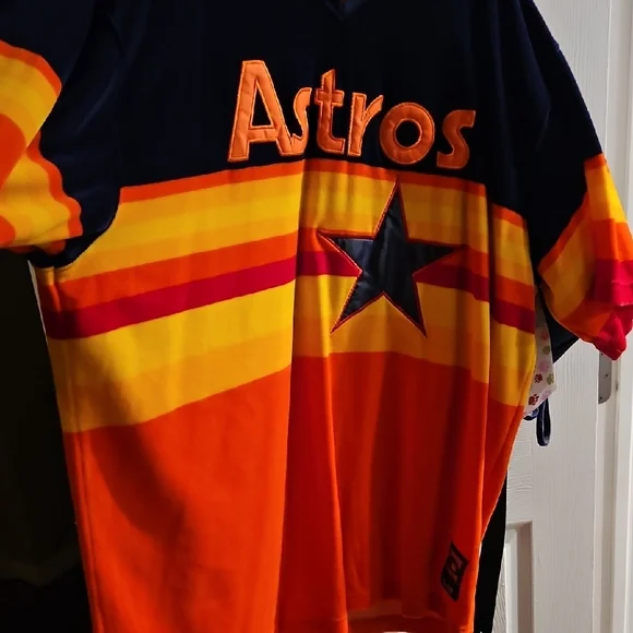 Astros Men's Multicolor Jersey - Picture 3 of 4